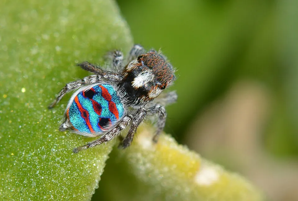 coastal peacock spider spider photo