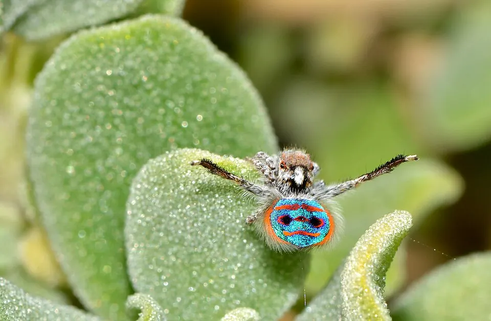 coastal peacock spider spider photo